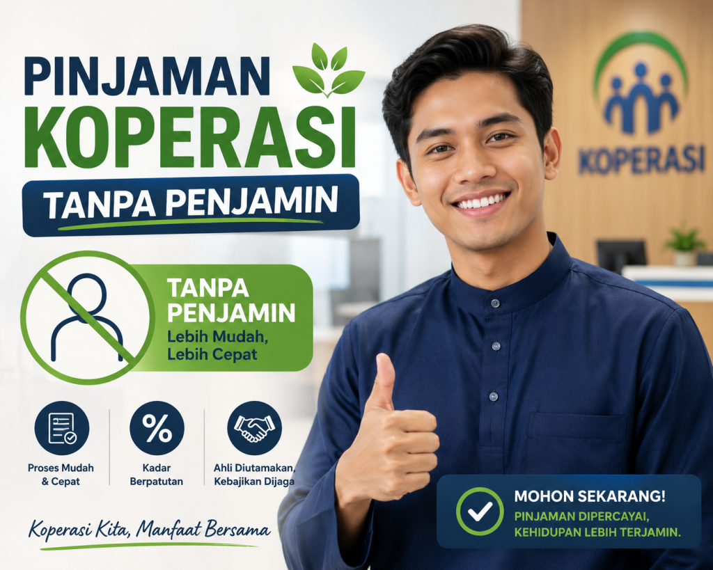 pinjaman koperasi tanpa penjamin